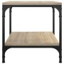 Mesas auxiliares 2 uds contrachapada roble Sonoma 40x40x40 cm de vidaXL, Mesas de centro - Ref: Foro24-819380, Precio: 53,89 ...