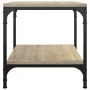 Side tables 2 units Sonoma oak plywood 40x40x40 cm by vidaXL, Coffee table - Ref: Foro24-819380, Price: 53,95 €, Discount: %