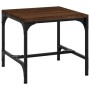 Brown oak plywood side table 40x40x35 cm by vidaXL, Coffee table - Ref: Foro24-819410, Price: 20,50 €, Discount: %