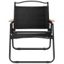 Sillas de camping 2 uds tela Oxford negro 54x43x59 cm de vidaXL, Sillas de jardín - Ref: Foro24-319482, Precio: 86,77 €, Desc...