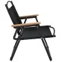 Camping chairs 2 pcs Oxford fabric black 54x43x59 cm by vidaXL, Garden chairs - Ref: Foro24-319482, Price: 86,77 €, Discount: %