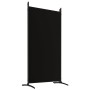 Divider screen with 6 black fabric panels 520x180 cm by vidaXL, Room dividers - Ref: Foro24-350273, Price: 70,51 €, Discount: %
