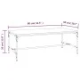 Sonoma-Couchtisch aus grauem Sperrholz, 80 x 50 x 35 cm von vidaXL, Couchtisch - Ref: Foro24-819395, Preis: 41,52 €, Rabatt: %