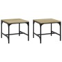 Side tables 2 pcs Sonoma oak wood 40x40x35 cm by vidaXL, Coffee table - Ref: Foro24-819405, Price: 33,93 €, Discount: %