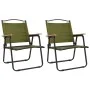 Camping chairs 2 pcs green Oxford cloth 54x55x78 cm by vidaXL, Garden chairs - Ref: Foro24-319486, Price: 100,55 €, Discount: %
