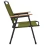 Camping chairs 2 pcs green Oxford cloth 54x55x78 cm by vidaXL, Garden chairs - Ref: Foro24-319486, Price: 100,55 €, Discount: %