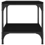 Beistelltische 2 Stück Sperrholz schwarz 40x40x40 cm von vidaXL, Couchtisch - Ref: Foro24-819378, Preis: 40,81 €, Rabatt: %
