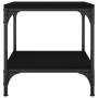 Beistelltische 2 Stück Sperrholz schwarz 40x40x40 cm von vidaXL, Couchtisch - Ref: Foro24-819378, Preis: 41,21 €, Rabatt: %