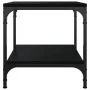 Beistelltische 2 Stück Sperrholz schwarz 40x40x40 cm von vidaXL, Couchtisch - Ref: Foro24-819378, Preis: 40,81 €, Rabatt: %