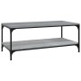 Sonoma-Couchtisch aus grauem Sperrholz, 80 x 50 x 40 cm von vidaXL, Couchtisch - Ref: Foro24-819370, Preis: 56,79 €, Rabatt: %