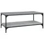 Sonoma-Couchtisch aus grauem Sperrholz, 80 x 50 x 40 cm von vidaXL, Couchtisch - Ref: Foro24-819370, Preis: 56,00 €, Rabatt: %