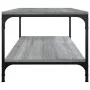 Sonoma-Couchtisch aus grauem Sperrholz, 80 x 50 x 40 cm von vidaXL, Couchtisch - Ref: Foro24-819370, Preis: 56,00 €, Rabatt: %