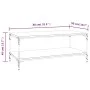 Sonoma-Couchtisch aus grauem Sperrholz, 80 x 50 x 40 cm von vidaXL, Couchtisch - Ref: Foro24-819370, Preis: 56,00 €, Rabatt: %