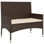 6-piece garden furniture set and brown synthetic rattan cushions by vidaXL, Garden sets - Ref: Foro24-319507, Price: 224,04 €...