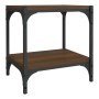 TV-Möbel Sperrholz und braune Eiche Stahl 40x33x41 cm von vidaXL, TV-Möbel - Ref: Foro24-819306, Preis: 23,23 €, Rabatt: %
