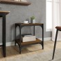 TV-Möbel Sperrholz und braune Eiche Stahl 40x33x41 cm von vidaXL, TV-Möbel - Ref: Foro24-819306, Preis: 23,23 €, Rabatt: %