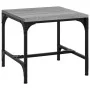 Mesa de centro madera contrachapada gris Sonoma 50x50x35 cm de vidaXL, Mesas de centro - Ref: Foro24-819400, Precio: 28,44 €,...