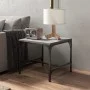 Mesa de centro madera contrachapada gris Sonoma 50x50x35 cm de vidaXL, Mesas de centro - Ref: Foro24-819400, Precio: 28,44 €,...