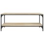 Couchtisch aus Sonoma-Eichensperrholz, 80 x 50 x 40 cm von vidaXL, Couchtisch - Ref: Foro24-819368, Preis: 58,50 €, Rabatt: %