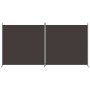 Trennwand mit 2 braunen Stoffbahnen 348x180 cm von vidaXL, Raumteiler - Ref: Foro24-350275, Preis: 34,82 €, Rabatt: %