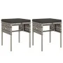 6-piece garden furniture set with gray synthetic rattan cushions by vidaXL, Garden sets - Ref: Foro24-319509, Price: 231,87 €...
