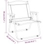Campingstühle 2 Stk. Grüner Oxford-Stoff 54x43x59 cm von vidaXL, Gartenstühle - Ref: Foro24-319483, Preis: 85,46 €, Rabatt: %