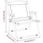 Sillas de camping 2 uds tela Oxford verde 54x43x59 cm de vidaXL, Sillas de jardín - Ref: Foro24-319483, Precio: 83,84 €, Desc...