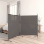 Divider screen with 2 anthracite gray fabric panels 348x180 cm by vidaXL, Room dividers - Ref: Foro24-350276, Price: 34,82 €,...