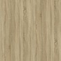 Mesa de centro madera contrachapada roble Sonoma 100x50x35 cm