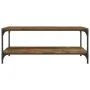 Couchtisch aus geräuchertem Eichensperrholz, 100 x 50 x 40 cm von vidaXL, Couchtisch - Ref: Foro24-819364, Preis: 57,83 €, Ra...