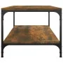 Couchtisch aus geräuchertem Eichensperrholz, 100 x 50 x 40 cm von vidaXL, Couchtisch - Ref: Foro24-819364, Preis: 57,83 €, Ra...