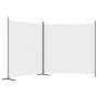 Trennwand mit 2 weißen Stoffbahnen 348x180 cm von vidaXL, Raumteiler - Ref: Foro24-350274, Preis: 37,67 €, Rabatt: %