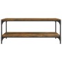 Couchtisch aus geräuchertem Eichensperrholz, 80 x 50 x 40 cm von vidaXL, Couchtisch - Ref: Foro24-819369, Preis: 57,67 €, Rab...