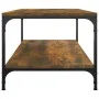 Mesa de centro madera contrachapada roble ahumado 80x50x40 cm de vidaXL, Mesas de centro - Ref: Foro24-819369, Precio: 56,89 ...