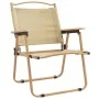 Campingstühle 2 Stück beiges Oxford-Gewebe 54x55x78 cm von vidaXL, Gartenstühle - Ref: Foro24-319484, Preis: 107,30 €, Rabatt: %