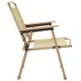 Camping chairs 2 pcs beige Oxford fabric 54x55x78 cm by vidaXL, Garden chairs - Ref: Foro24-319484, Price: 105,03 €, Discount: %
