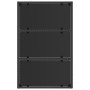 Gartenset mit Kissen 4-teilig aus schwarzem synthetischem Rattan von vidaXL, Gartensets - Ref: Foro24-319504, Preis: 203,13 €...