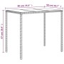 Gartenset mit Kissen 4-teilig aus schwarzem synthetischem Rattan von vidaXL, Gartensets - Ref: Foro24-319504, Preis: 203,13 €...