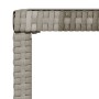 4-teiliges Gartenmöbel-Set und graue synthetische Rattankissen von vidaXL, Gartensets - Ref: Foro24-319505, Preis: 208,66 €, ...