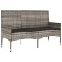 4-piece garden furniture set and gray synthetic rattan cushions by vidaXL, Garden sets - Ref: Foro24-319505, Price: 206,76 €,...