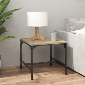 Sonoma oak plywood side table 40x40x35 cm by vidaXL, Coffee table - Ref: Foro24-819404, Price: 21,31 €, Discount: %