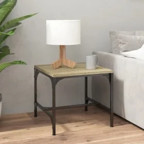 Sonoma oak plywood side table 40x40x35 cm by vidaXL, Coffee table - Ref: Foro24-819404, Price: 21,11 €, Discount: %