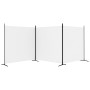 Trennwand mit 3 weißen Stoffbahnen 525x180 cm von vidaXL, Raumteiler - Ref: Foro24-350278, Preis: 52,62 €, Rabatt: %