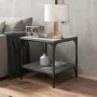 2 gray Sonoma plywood side tables 40x40x40 cm by vidaXL, Coffee table - Ref: Foro24-819384, Price: 54,99 €, Discount: %