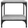 2 gray Sonoma plywood side tables 40x40x40 cm by vidaXL, Coffee table - Ref: Foro24-819384, Price: 54,99 €, Discount: %