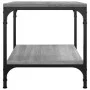 2 gray Sonoma plywood side tables 40x40x40 cm by vidaXL, Coffee table - Ref: Foro24-819384, Price: 54,99 €, Discount: %