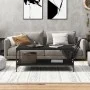 Black plywood coffee table 100x50x40 cm by vidaXL, Coffee table - Ref: Foro24-819362, Price: 55,01 €, Discount: %