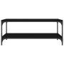 Black plywood coffee table 100x50x40 cm by vidaXL, Coffee table - Ref: Foro24-819362, Price: 55,01 €, Discount: %