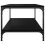 Mesa de centro de madera contrachapada negro 100x50x40 cm de vidaXL, Mesas de centro - Ref: Foro24-819362, Precio: 55,58 €, D...