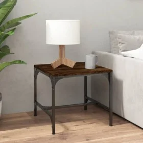 Couchtisch aus geräuchertem Eichensperrholz 50x50x35 cm von vidaXL, Couchtisch - Ref: Foro24-819399, Preis: 24,81 €, Rabatt: %
